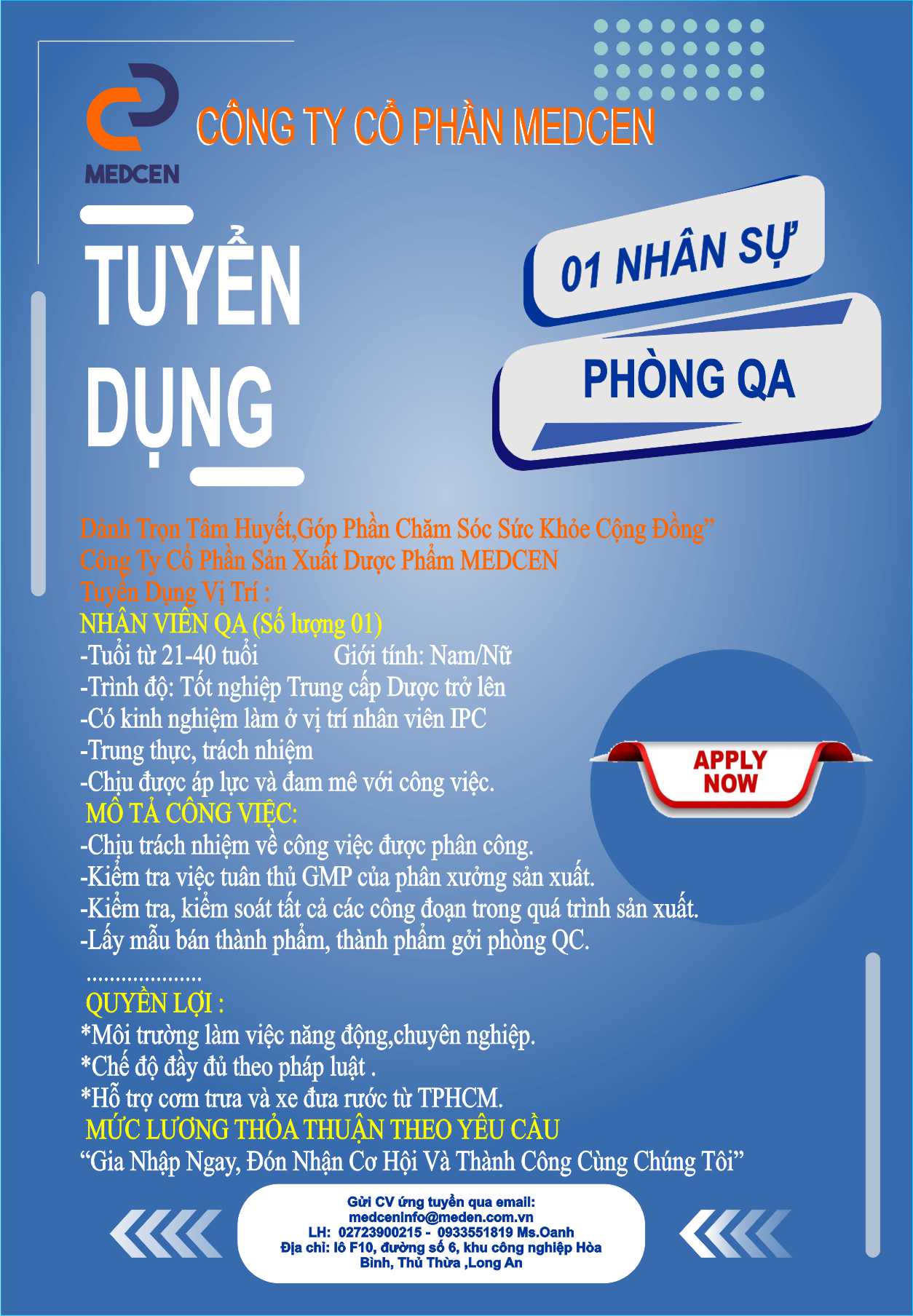 Tuyển dụng: Nhân viên QA